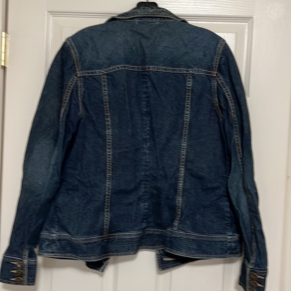 Indigo palms jean jacket, size L - Picture 2 of 7